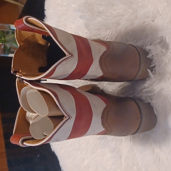 Sheryl Crow American Flag Boots Size 9.5 NWT - Picture 6 of 13